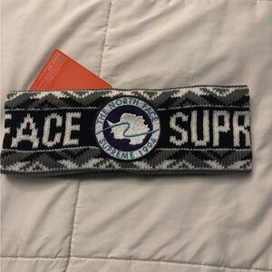 North Face x Supreme trans Antartica headband